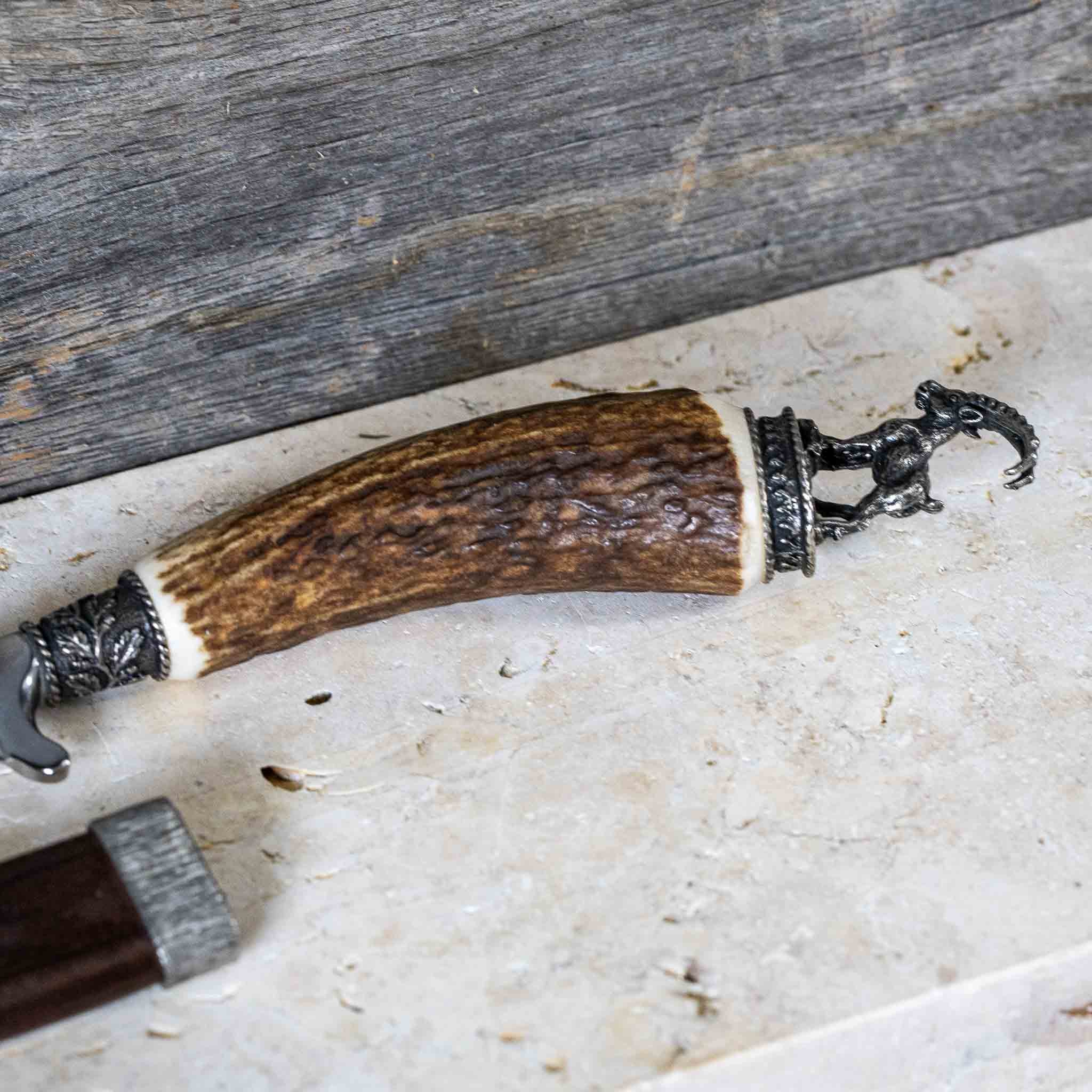 Trachtenmesser "Steinbock" - Einzelstück