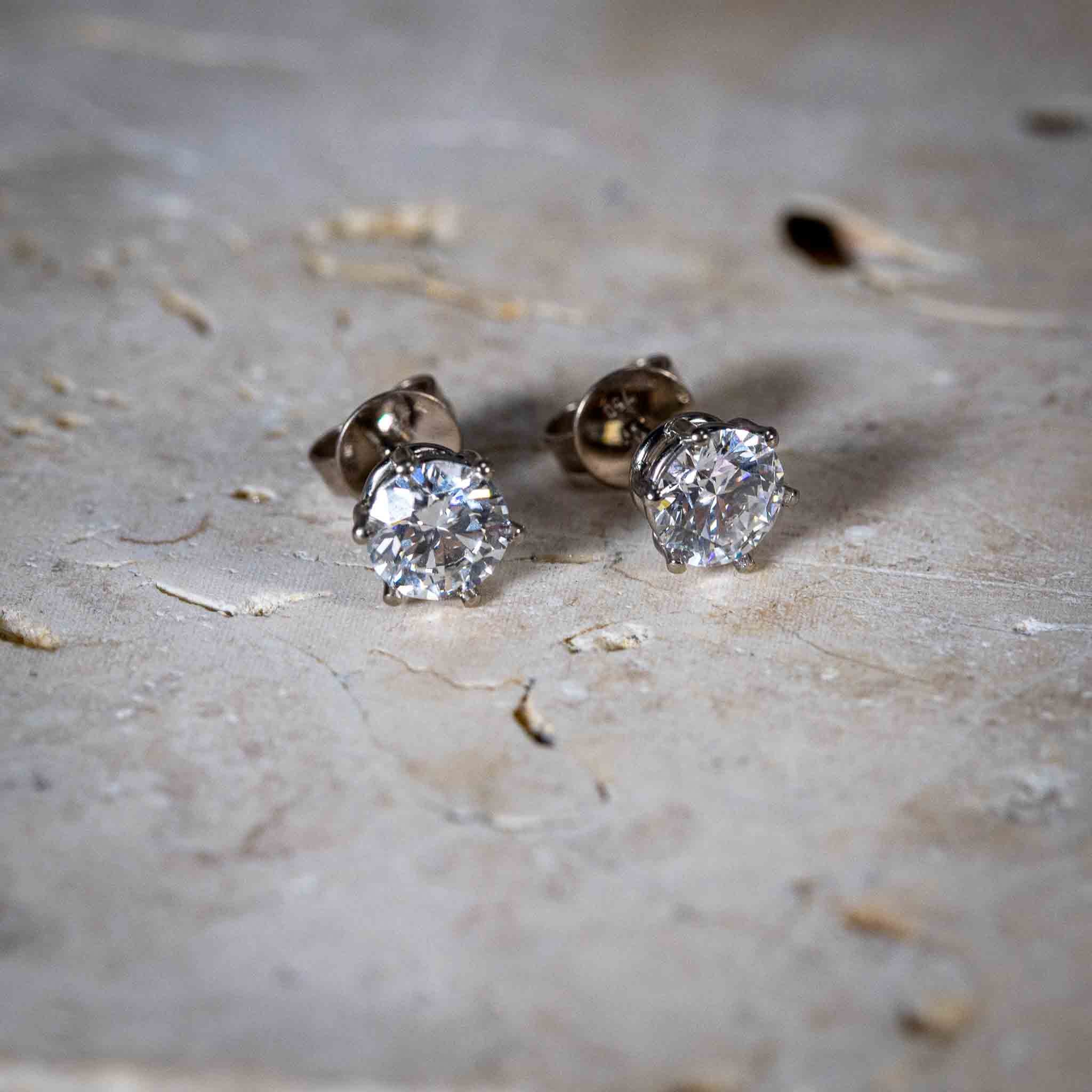 Ohrstecker "2 Ct. Brillant"