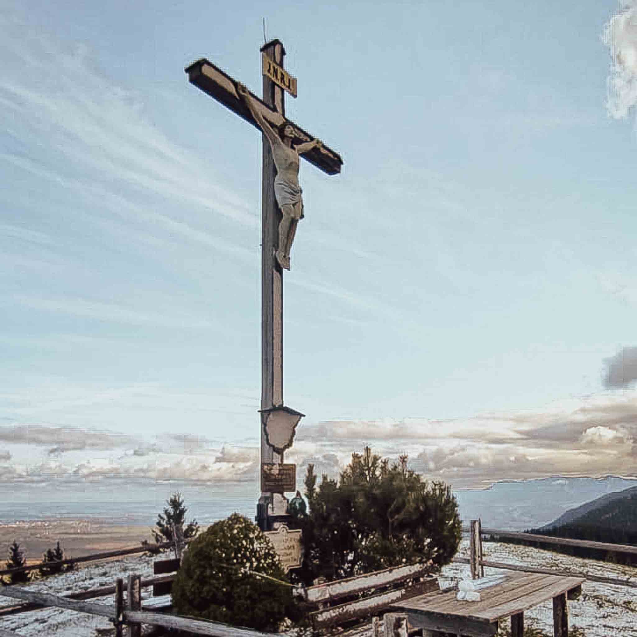 Gipfelkreuz-Anhänger "Schwarzenberg" Edition
